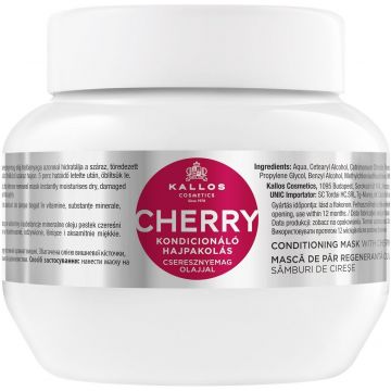 KALLOS CHERRY HAIR MASK HAARMASKER POT 275 ML