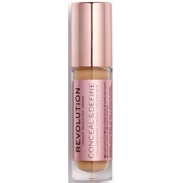MAKEUP REVOLUTION CONCEAL &amp; DEFINE (MAKEUP REVOLUTION) CONCEAL &amp; DEFINE C12 CONCEALER KOKER 4 GRAM