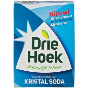 DRIEHOEK KRISTAL SODA PAK 600 GRAM