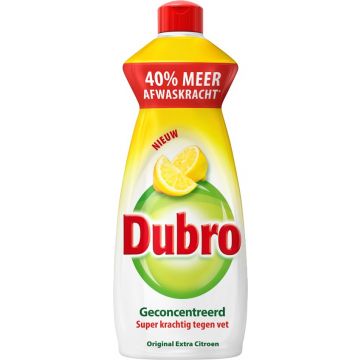 DUBRO ORIGINAL EXTRA CITROEN AFWASMIDDEL FLACON 550 ML