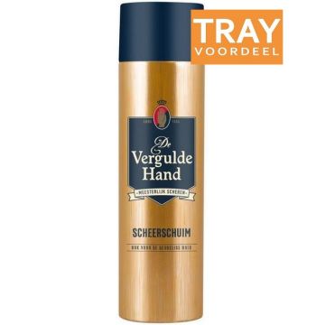 DE VERGULDE HAND SCHEERSCHUIM TRAY 6 X 250 ML