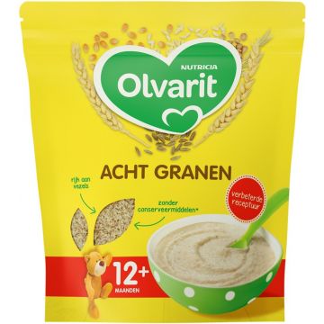 OLVARIT 12+ MAANDEN ACHT GRANEN PAP ZAK 200 GRAM