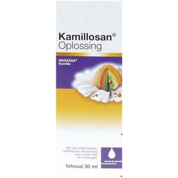 KAMILLOSAN OPLOSSING FLES 30 ML