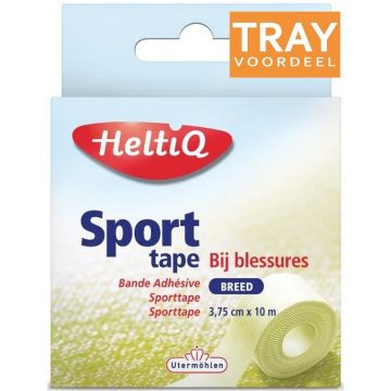 HELTIQ SPORTTAPE BREED 3.75 CM X 10 M TRAY 6 X 1 STUK