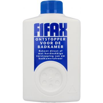 FIFAX ONTSTOPPER VOOR DE BADKAMER FLACON 500 GRAM