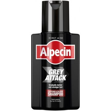 ALPECIN GREY ATTACK CAFFEINE & COLOUR SHAMPOO FLACON 200 ML