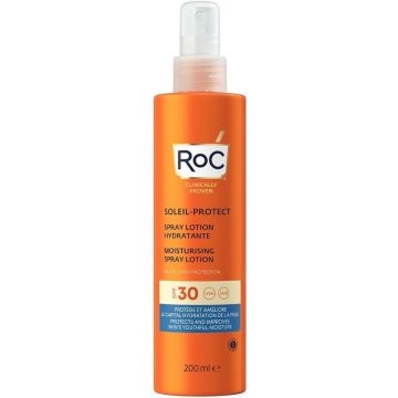 ROC SOLEIL-PROTECT (ROC) SOLEIL-PROTECT SPF 30 MOISTURISING LOTION ZONNEBRAND SPRAY 200 ML