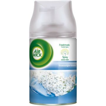 AIRWICK FRESHMATIC MAX COOL LINEN &amp; WHITE LILAC LUCHTVERFRISSER (NAVULLING) SPUITBUS 250 ML