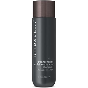 RITUALS HOMME CEDARWOOD + VIT E COMPLEX STRENGHTENING CAFFEINE SHAMPOO 250 ML