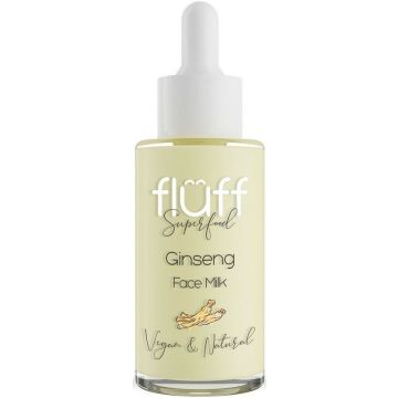 FLUFF SUPERFOOD GINSENG FACE MILK DRUPPELAAR 40 ML