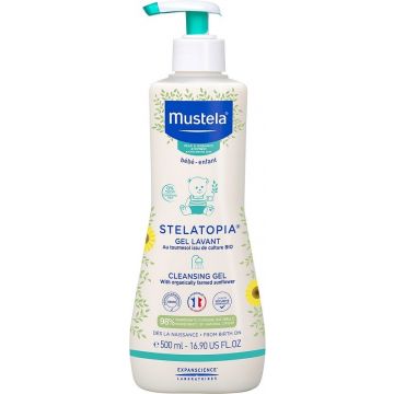 MUSTELA BEBE-ENFANT STELATOPIA (MUSTELA) STELATOPIA CLEANSING GEL BABY DOUCHEGEL POMP 500 ML