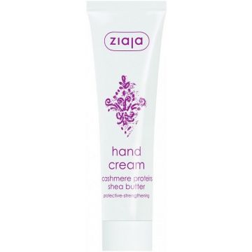 ZIAJA CASHMERE (ZIAJA) CASHMERE PROTEINS SHEA BUTTER HAND CREAM HANDCREME TUBE 100 ML
