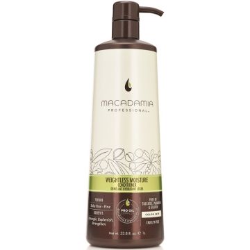 MACADAMIA PROFESSIONAL WEIGHTLESS MOISTURE (MACADAMIA) WEIGHTLESS MOISTURE CONDITIONER CREMESPOELING POMP 1000 ML