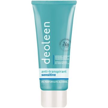 DEOLEEN SENSITIVE ANTI-TRANSPIRANT DEODORANT CREME TUBE 50 ML