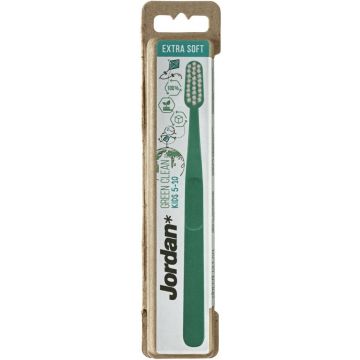 JORDAN GREEN CLEAN (JORDAN) GREEN CLEAN KIDS 5-10 JAAR EXTRA SOFT TANDENBORSTEL 1 STUK