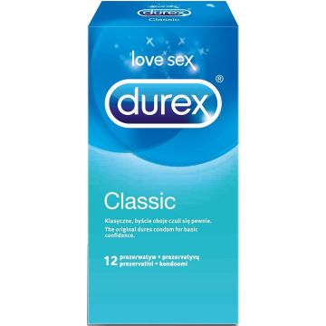 DUREX CLASSIC CONDOOMS 12 STUKS
