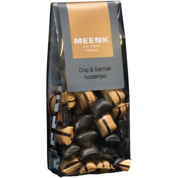 MEENK DROP & SALMIAK KUSSENTJES 150 GRAM
