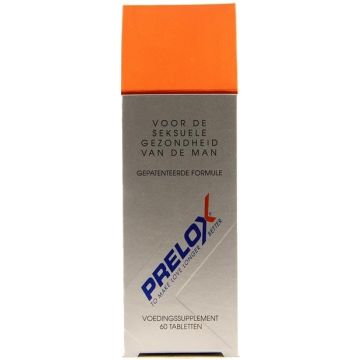 PRELOX VOOR DE SEKSUELE GEZONDHEID VAN DE MAN TABLETTEN PAK 60 STUKS