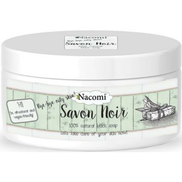 NACOMI SAVON NOIR BLACK SOAP ZEEP 120 GRAM