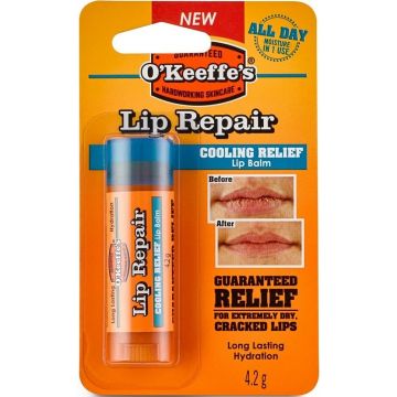 O'KEEFFE'S LIP REPAIR (O KEEFFE'S) LIP REPAIR COOLING RELIEF LIPPENBALSEM STICK 4,2 GRAM