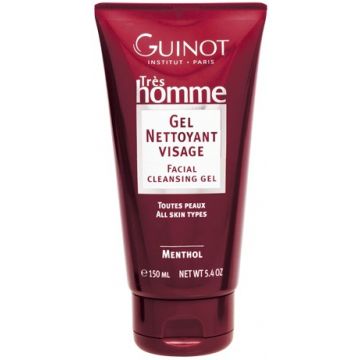 GUINOT TRES HOMME GEL NETTOYANT VISAGE FACIAL CLEANSING GEL REINIGINGSGEL TUBE 150 ML