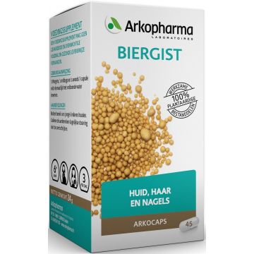 ARKOPHARMA ARKOCAPS BIERGIST HUID, HAAR EN NAGELS CAPSULES POT 45 STUKS