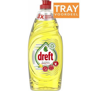 DREFT PLATINUM (DREFT) PLATINUM QUICKWASH LEMON AFWASMIDDEL TRAY 16 X 625 ML
