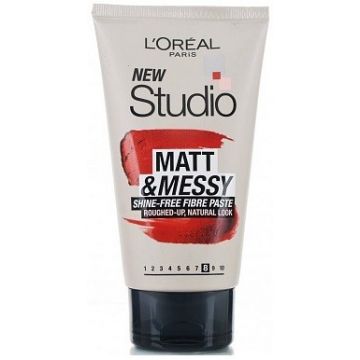 L'OREAL STUDIO LINE MATT & MESSY (L'OREAL) MATT & MESSY SHINE-FREE FIBRE PASTE 150 ML