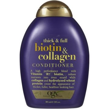 ORGANIX BIOTIN & COLLAGEN (ORGANIX) THICK & FULL BIOTIN & COLLAGEN CONDITIONER CREMESPOELING FLACON 385 ML