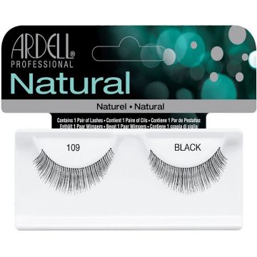ARDELL NATURAL (ARDELL) NATURAL 109 BLACK LASHES NEPWIMPERS DOOSJE 1 PAAR