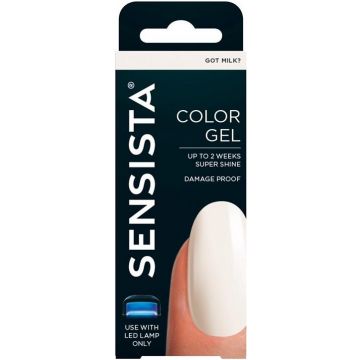 SENSISTA GOT MILK COLOR GEL GELLAK NAGELLAK 7,5 ML