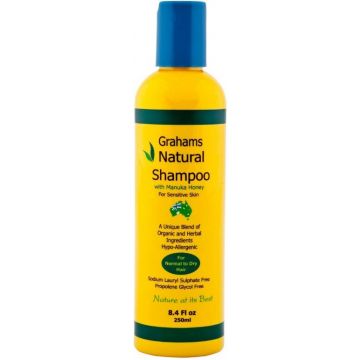 GRAHAMS NATURAL SHAMPOO FLACON 250 ML