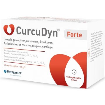 METAGENICS CURCUDYN FORTE CAPSULES DOOSJE 90 STUKS