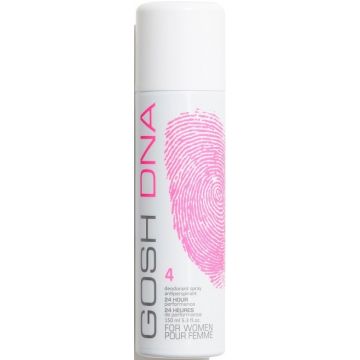 GOSH DNA 4 ANTIPERSPIRANT 24 HOUR DEODORANT SPUITBUS 150 ML