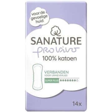 SANATURE PRO VIVO SUPER PLUS INCONTINENTIEVERBAND 14 STUKS