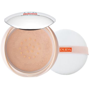 PUPA LIKE A DOLL INVISIBLE LOOSE POWDER 002 ROSY NUDE POEDER DOOSJE 9 ML