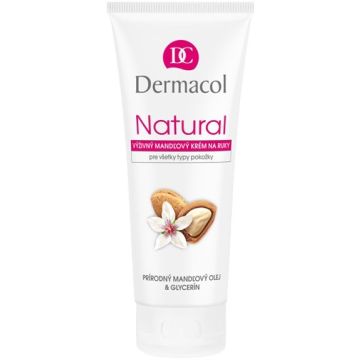 DERMACOL NATURAL ALMOND HAND CREAM HANDCREME 100 ML