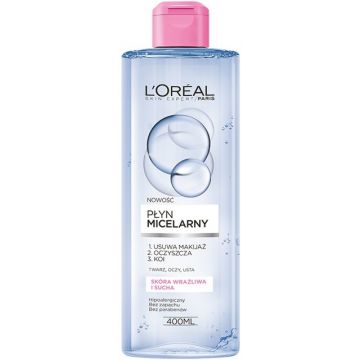 L'OREAL SKIN EXPERT MICELLAIR WATER GEVOELIGE HUID 400 ML