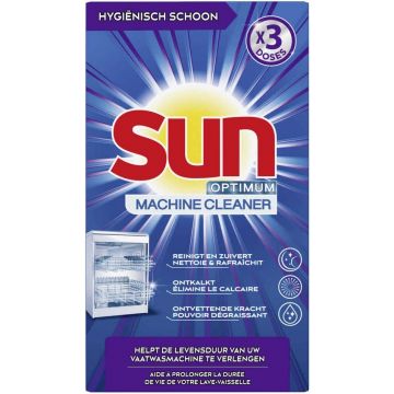 SUN OPTIMUM (SUN) OPTIMUM MACHINE CLEANER MACHINEREINIGER ZAKJES 3 X 40 GRAM