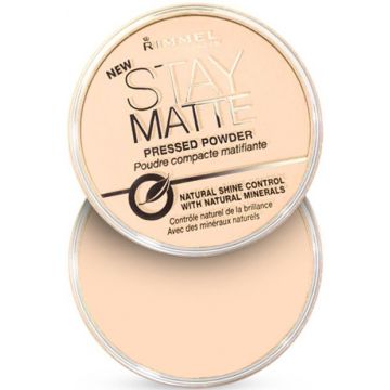 RIMMEL STAY MATTE (RIMMEL) STAY MATTE PRESSED POWDER 003 PEACH GLOW POEDER DOOSJE 14 GRAM