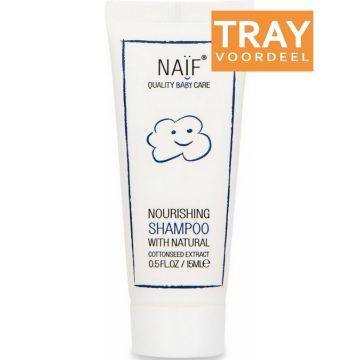 NAIF BABY & KIDS NOURISHING SHAMPOO TRAY 24 X 15 ML