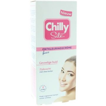 CHILLY SILX ONTKLEURINGSCREME FACE GEVOELIGE HUID TUBE 75 ML