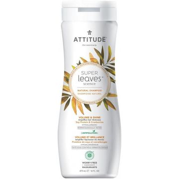 ATTITUDE SUPER LEAVES VOLUME & SHINE NATURAL SHAMPOO FLACON 473 ML