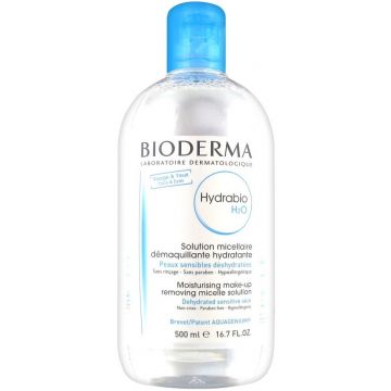 BIODERMA HYDRABIO (BIODERMA) HYDRABIO H2O MOISTURISING MAKE-UP REMOVING MICELLE SOLUTION FLACON 500 ML