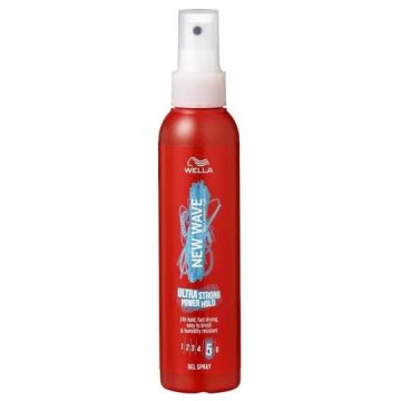 WELLA NEW WAVE ULTRA STRONG (WELLA) ULTRA STRONG POWER HOLD GEL SPRAY 150 ML