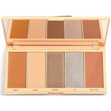 REVOLUTION I HEART REVOLUTION CHOCOLATE WAFFLE EYESHADOW OOGSCHADUWPALETTE DOOSJE 18 GRAM