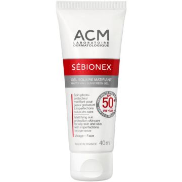 ACM SEBIONEX SPF 50+ MATTIFYING SUNSCREEN GEL ZONNEBRANDCREME 40 ML