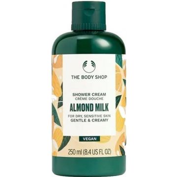 THE BODY SHOP ALMOND MILK SHOWER CREAM DOUCHECREME FLACON 250 ML