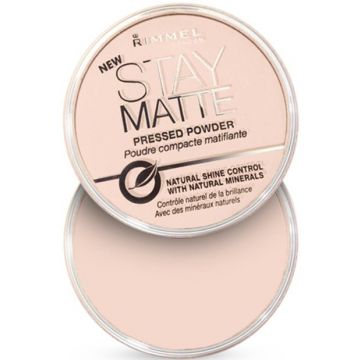 RIMMEL STAY MATTE (RIMMEL) STAY MATTE PRESSED POWDER 002 PINK BLOSSOM POEDER DOOSJE 14 GRAM