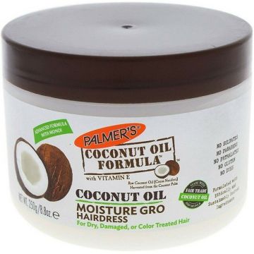 PALMER'S COCONUT OIL FORMULA WAX POT 250 GRAM
